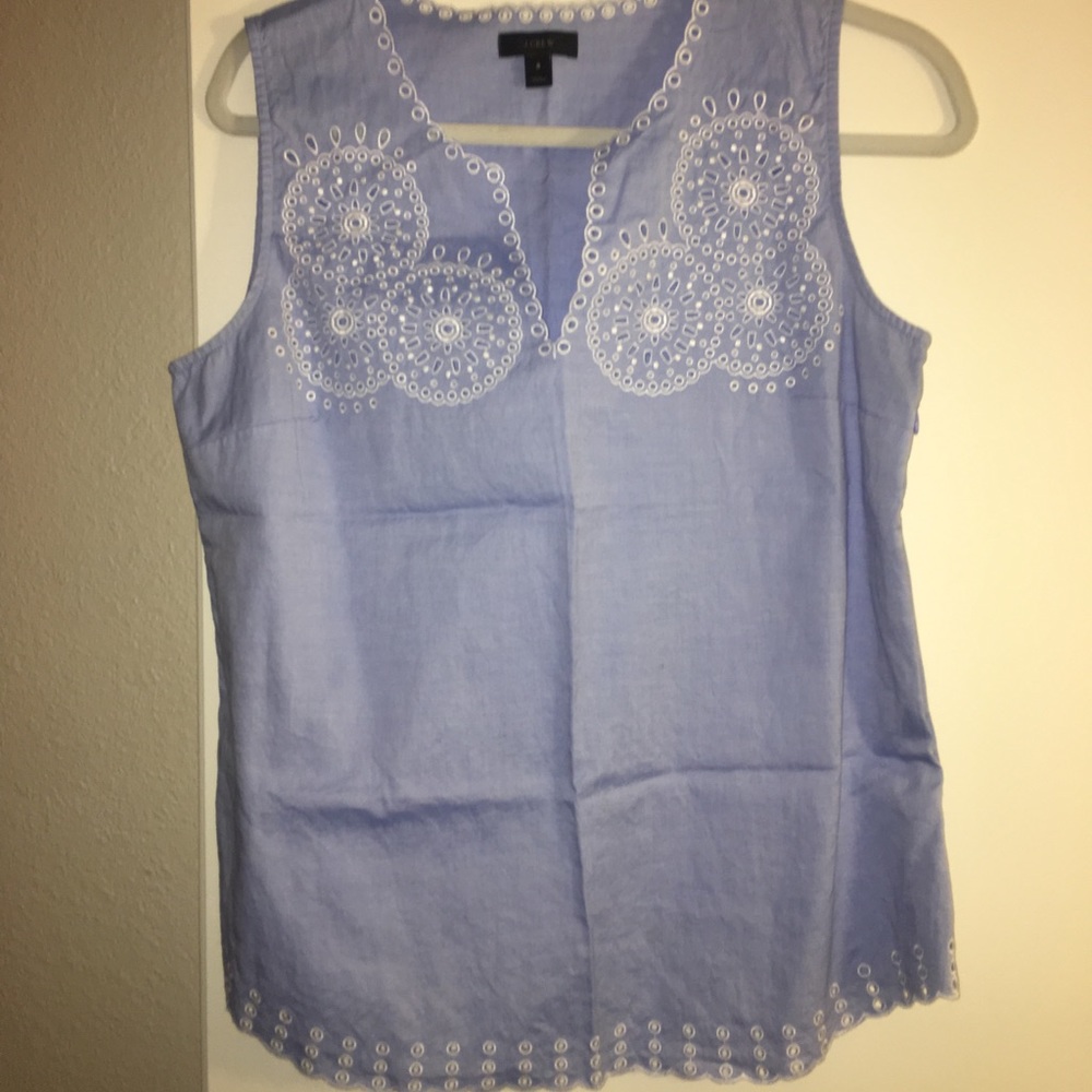 J crew and banana republic tops, sleeveless
